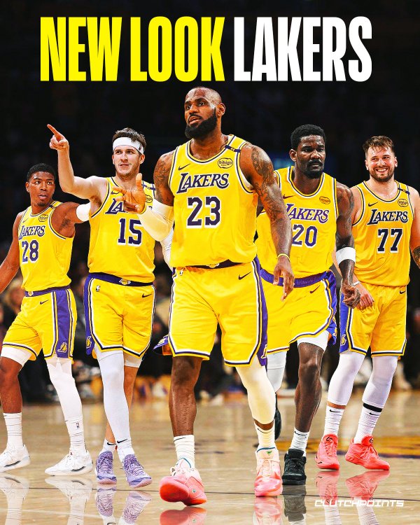 The Lakers officially announced three signings and one continuation! 15+2 new formation is released: James Doncic leads the championship